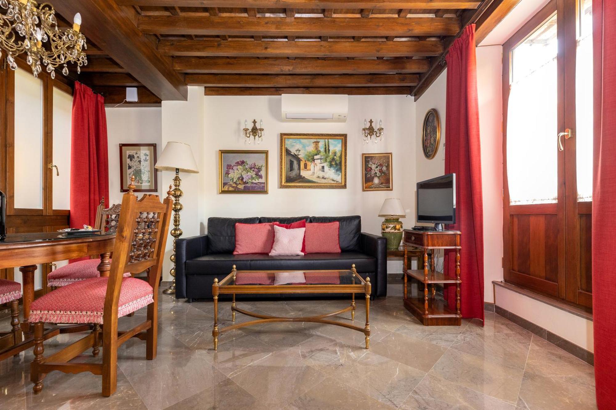Apartamentos En Pleno Centro, Aljibe Rodrigo Del Campo 1A Granada Bagian luar foto